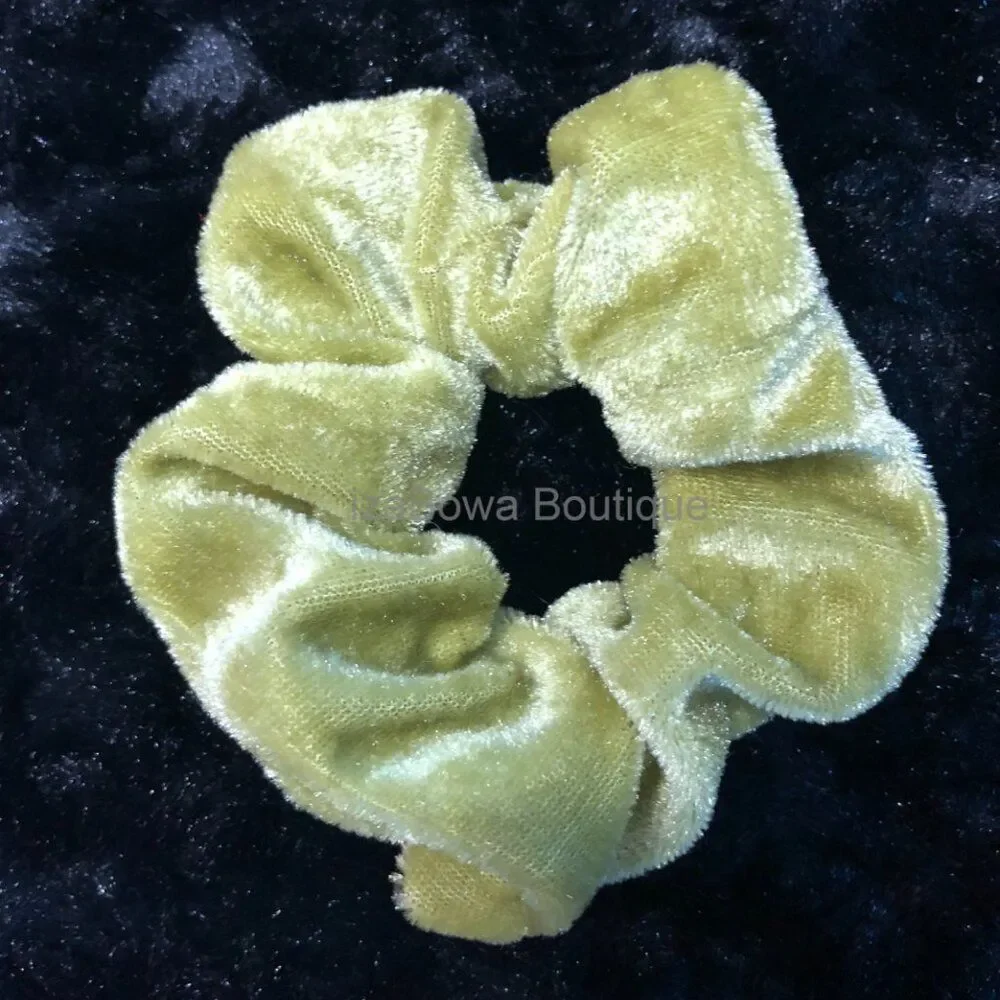 Bundle (6) Satin & Velvet Scrunchie   SC8113  - KIDS  Handmade NWT Boutique